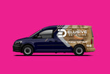 Commercial Van Half wraps