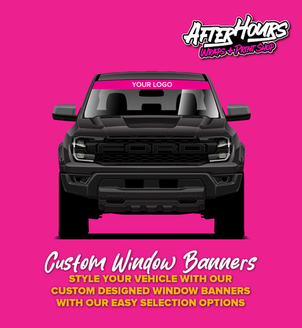 Custom Window Banners